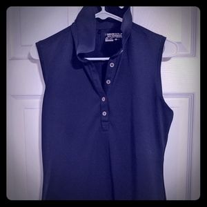 Nike Golf women's dri-fit sport sleeveless polo